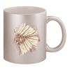 11oz Metallic Silver Mug Thumbnail