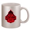 11oz Metallic Silver Mug Thumbnail