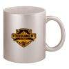 11oz Metallic Silver Mug Thumbnail