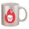 11oz Metallic Silver Mug Thumbnail