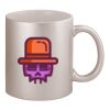 11oz Metallic Silver Mug Thumbnail