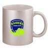 11oz Metallic Silver Mug Thumbnail