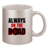 11oz Metallic Silver Mug Thumbnail