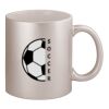11oz Metallic Silver Mug Thumbnail