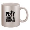 11oz Metallic Silver Mug Thumbnail