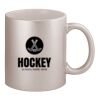11oz Metallic Silver Mug Thumbnail