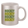 11oz Metallic Silver Mug Thumbnail