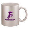 11oz Metallic Silver Mug Thumbnail