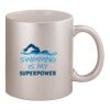 11oz Metallic Silver Mug Thumbnail