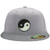 Flexfit 6210 Structured Flat Bill Fitted Hat Thumbnail