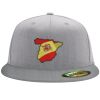 Flexfit 6210 Structured Flat Bill Fitted Hat Thumbnail