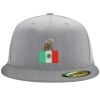 Flexfit 6210 Structured Flat Bill Fitted Hat Thumbnail